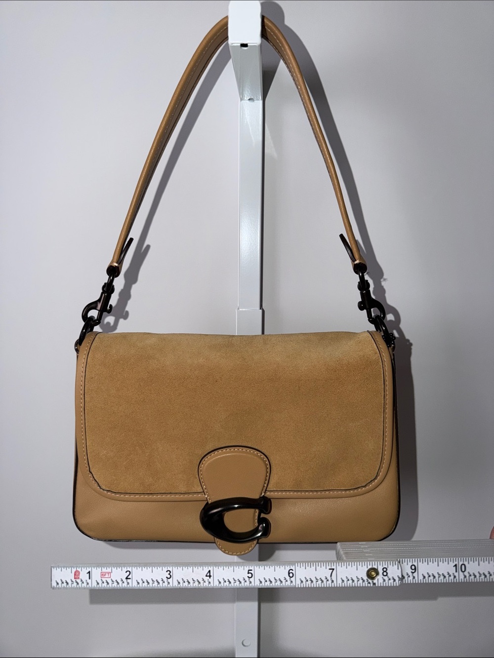 COACH
Tabby Mix-leather Shoulder Bag